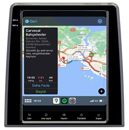 Renault Clio 5 Android Multimedya Sistemi (2020-2023) CRV-4449XAT