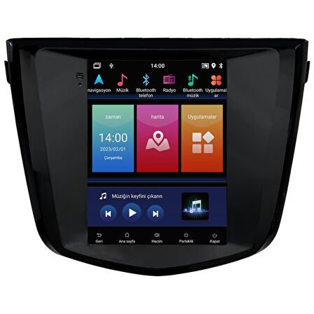 Nissan Qashqai Android Multimedya Sistemi (2015-2020) CRV-4775XDA