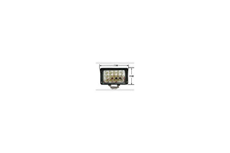 Unıversal Çalışma Lambası 9v-80v 45w 15 Led - Sprlight-L1139