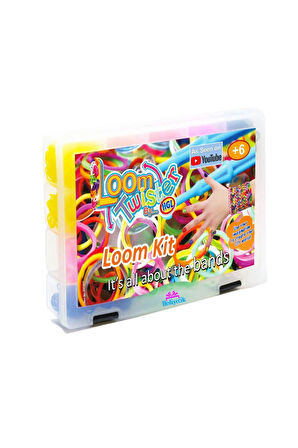  Rainbow Loom Twister Large Set 3.500 Parça Bileklik Yapma Seti