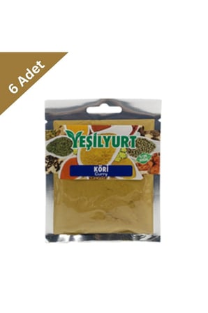 Yeşilyurt Köri 40 g x 6 Adet