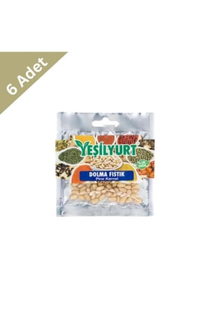 Yeşilyurt Dolmalık Fıstık 14 g x 6 Adet