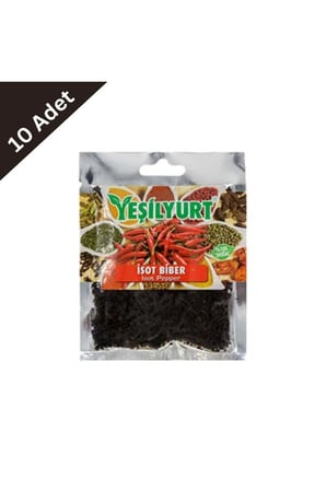 Yeşilyurt Isot Biber 40 g x 10 Adet