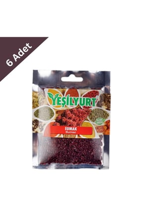 Yeşilyurt Sumak 40 g x 6 Adet