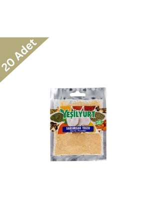 Yeşilyurt Sarımsak Tozu 20 g x 20 Adet