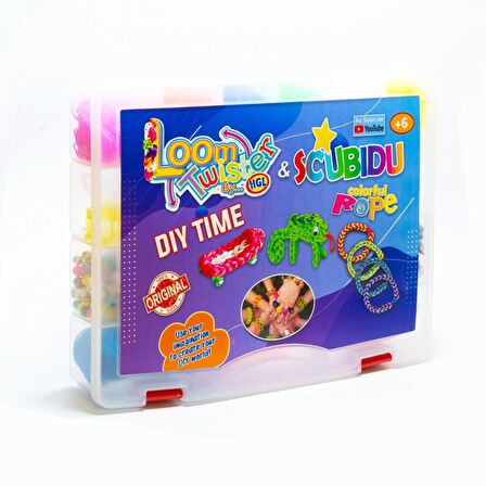 Loom Twister Scubidu Bileklik Yapma Kiti