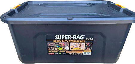 Süper Bag Büyük Saklama Ve Düzenleme Kutusu 80 Lt Asr-4039