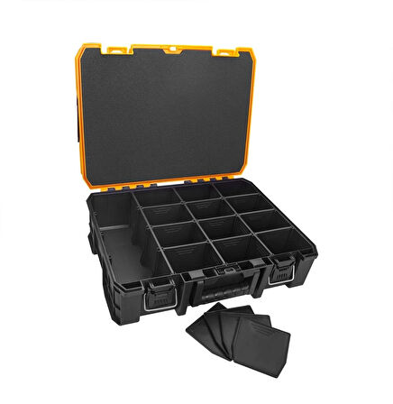 Süper Bag Master Case Organizer Bölmeli Teknisyen Takım Çantası ASR-6031