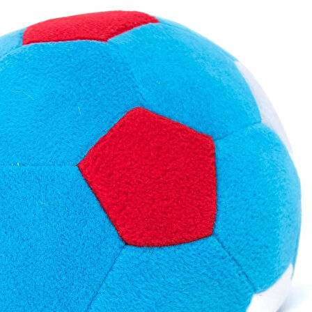 Peluş Oyuncak Top Sparka Peluş Taraftar Futbol Topu 20cm – Mavi