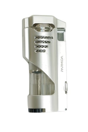 Parmida 3 Torch Pürmüz Delicili Beyaz Metal Puro Çakmağı - TR9477