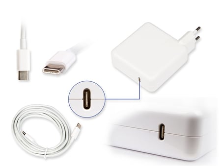Apple Uyumlu MacBook Pro, Air 20.3V 3A 61W Type-C Notebook Adaptörü (USB-C) / CSADP081