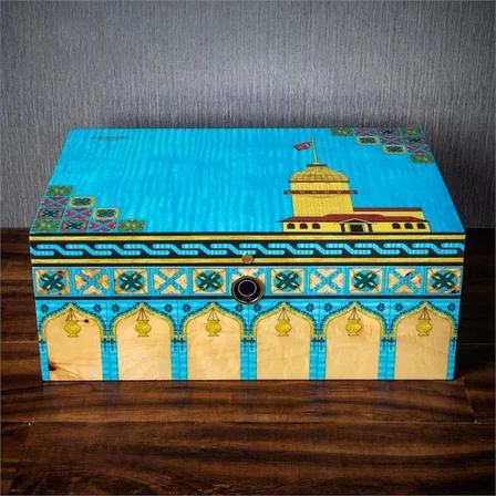Lubinski Limited Edt.Türkiye Özel Seri Puro Kutusu Humidor Parmakizi Kilitli 100s LB-015