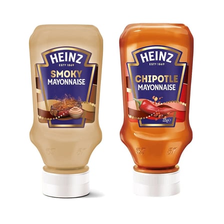 Heinz Mayonez Chipotle ve Smoky 225 gr 2 li Set