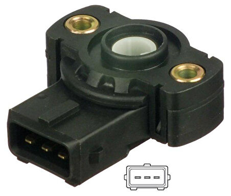Bmw Gaz Pedalı Sensoru Bmw E36 E46 M3 - Delphi Ss11002-12b1