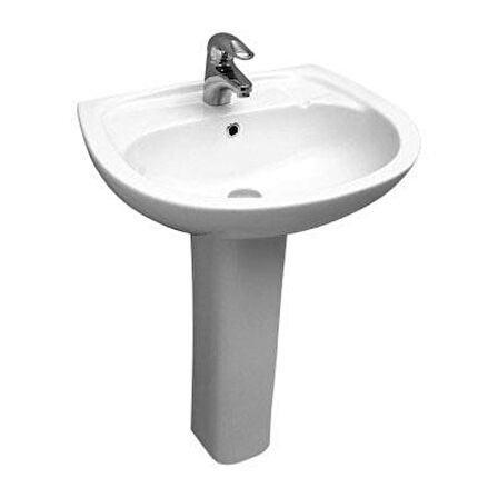 Serel Etna 46x56 cm Tam Ayaklı  Lavabo EN01+F005 