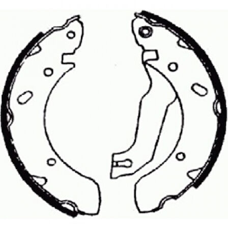 Hyundaı Arka Fren Balatası Pabuc Kampana Hyundaı Accent 1.5 Crdi Matrıx 1.5 Crdi 2002-2005 - Braxıs Ac0058