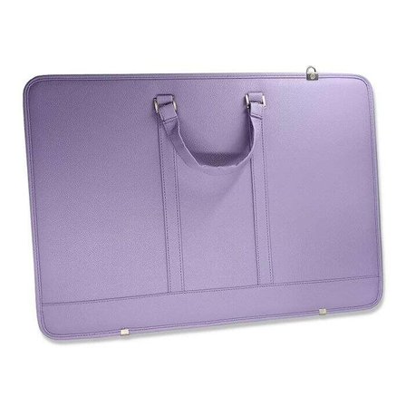 ​BBack 40x55cm Suni Deri Proje Çantası Lila / 513