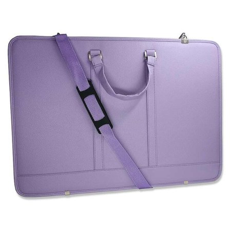 ​BBack 40x55cm Suni Deri Proje Çantası Lila / 513