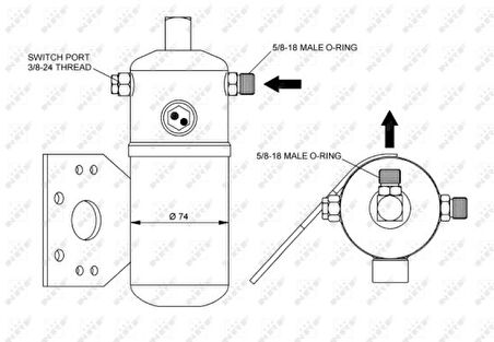 Renault Truck Klima Kurutucu Renault Magnum 92 > - Nrf 33291