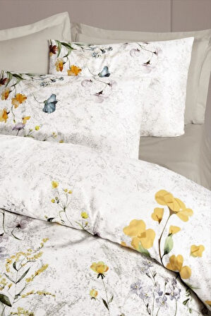 Altınbaşak Creaforce Fiora Marble Çift Kişilik Nevresim Takımı