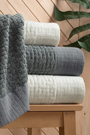 Altınbaşak Bambi Banyo Seti Antrasit Krem