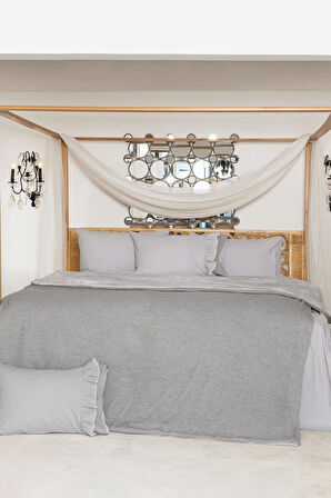 Altınbaşak Nobilis Marble Çift Kişilik Battaniye Seti