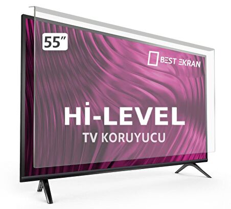 Hi Level 55UHL710 TV EKRAN KORUYUCU - Hi level 55" inç Ekran Koruyucu