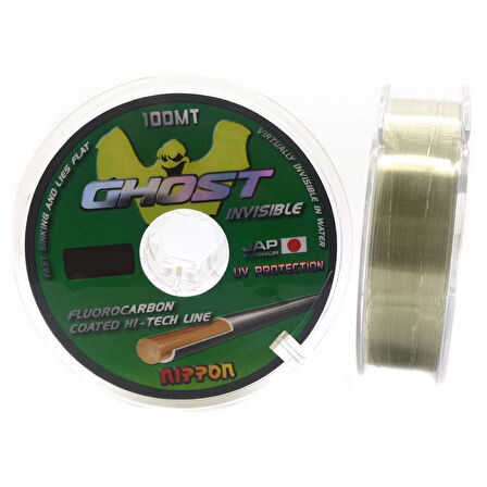 Nippon Ghost Fluorocarbon Coated Olta Misinası 100Mt 0,21 MM