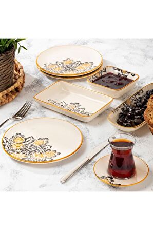 Mondecor Arabesque 24 Parça Kahvaltı Takımı SGT-ARABESQUE