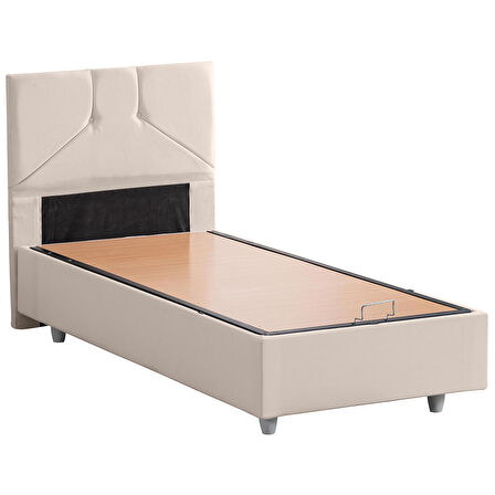Setay Wick Tek Kişilik Krem Baza + Başlık 100 x 200 cm