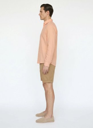 Yargıcı Somon Erkek Slim Fit Gömlek 26YEGM6008X