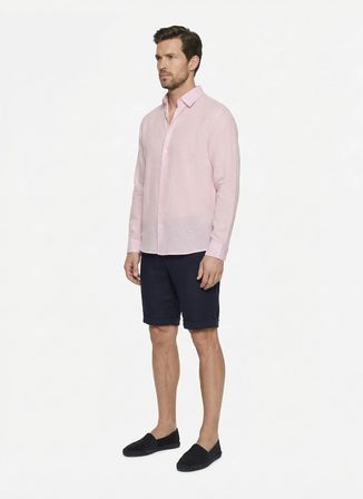 Yargıcı Pembe Erkek Regular Fit Gömlek 26YEGM6010X