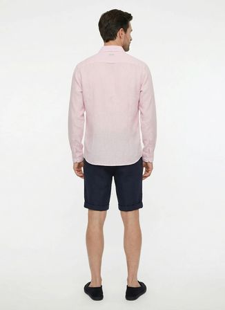 Yargıcı Pembe Erkek Regular Fit Gömlek 26YEGM6010X