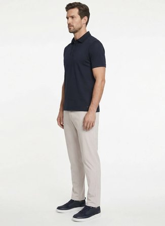 Yargıcı Lacivert Erkek Regular Fit T-Shirt 26YETS9005X