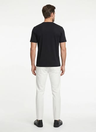 Yargıcı Siyah Erkek Regular Fit T-Shirt 26YETR2014X