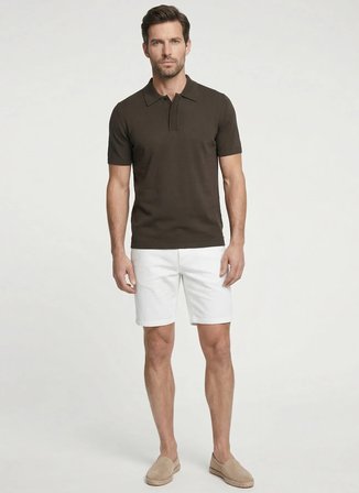 Yargıcı Haki Erkek Regular Fit T-Shirt 26YETR2008X