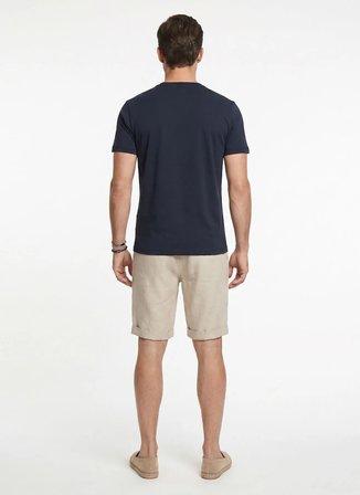 Yargıcı Lacivert Erkek Regular Fit T-Shirt 26YETS9004X