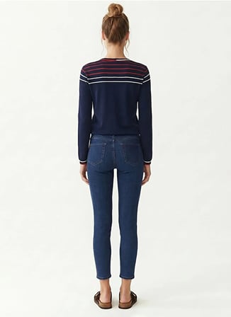 İndigo Kadın Pamuklu Pantolon 26YKPN3056X