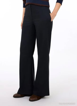 Yargıcı 26KKPN3017X Lacivert Kadın Straight Pantolon