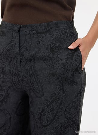 Yargıcı 26KKPN3011X Antrasit Kadın Loose Fit Pantolon