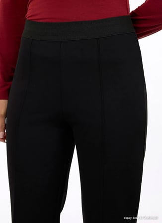 Yargıcı 26KKPN3094X Siyah Kadın Slim Fit Pantolon