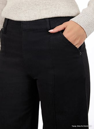 Yargıcı 26KKPN3065X Antrasit Kadın Düşük Bel Loose Fit Pantolon