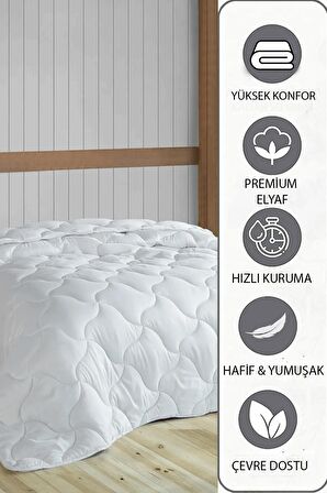 ETE HOMETEX TEK KİŞİLİK MİCROFİBER YORGAN 155X215 CM 8696474231437