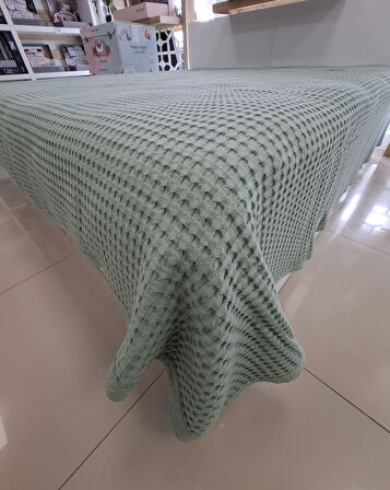 ETEHOMETEX HAVUZLU PİKE ÇİFT KİŞİLİK 220X240CM YEŞİL 8696474231847