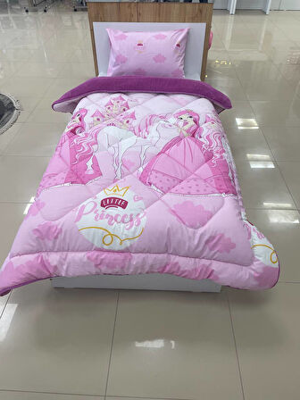 ETE HOMETEX TEK KİŞİLİK LÜX WELSOFT YORGAN PRENSES MÜRDÜM 155X215CM 8696474231855