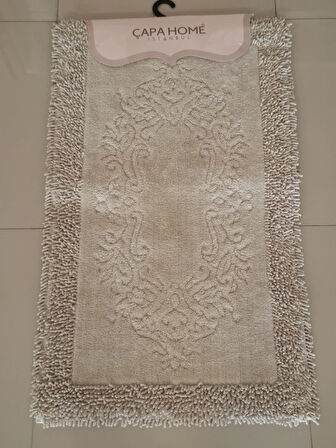 ÇAPA HOME PAMUK 2'Lİ BANYO PASPASI BEJ 8696474231918