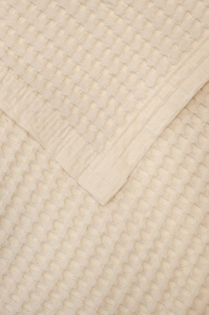 ETEHOMETEX HAVUZLU PİKE TEK KİŞİLİK 160X240CM KREM 8696474232079
