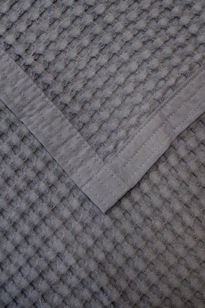 ETEHOMETEX HAVUZLU PİKE TEK KİŞİLİK 160X240CM ANTRASİT 8696474232083