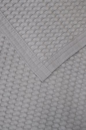 ETEHOMETEX HAVUZLU PİKE TAKIMI %100 PAMUK TEK KİŞİLİK GRİ 8696474232110