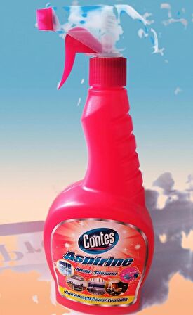 CONTES ASPİRİNE 750 ML & CONTES YAĞ ÇÖZÜCÜ 750 ML & CONTES DERZ TEMİZLEYİCİ 750 ML & CONTES ANKASTRE ÇELİK PARLATICI 750 ML 4'LÜ SET